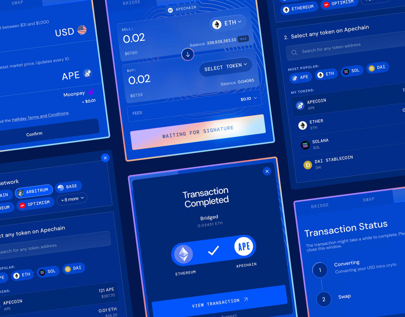 ApeChain product design system