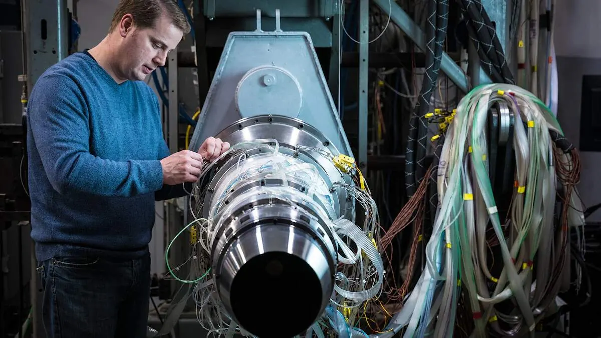 North Wind propulsion nozzle testing